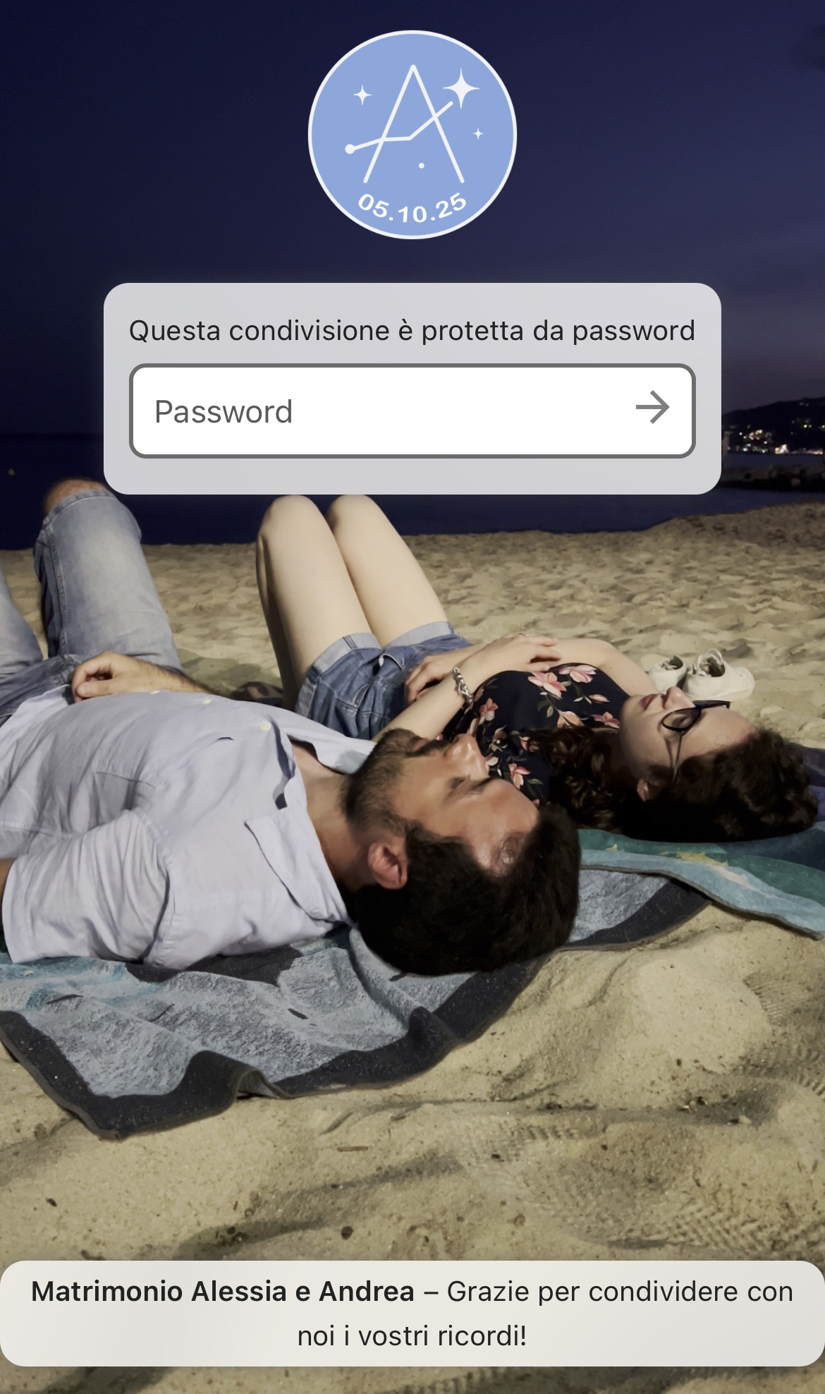 Schermata Login